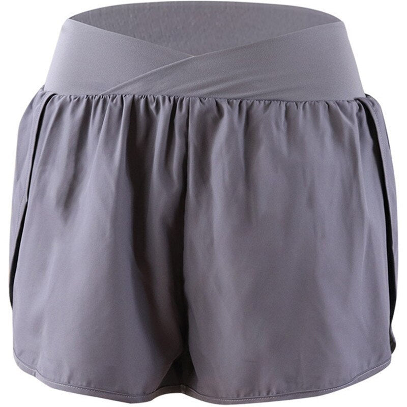 Active Airflow Running Shorts | Quick-Dry Performance Fabric with Hidden Stretch Shorts for Women