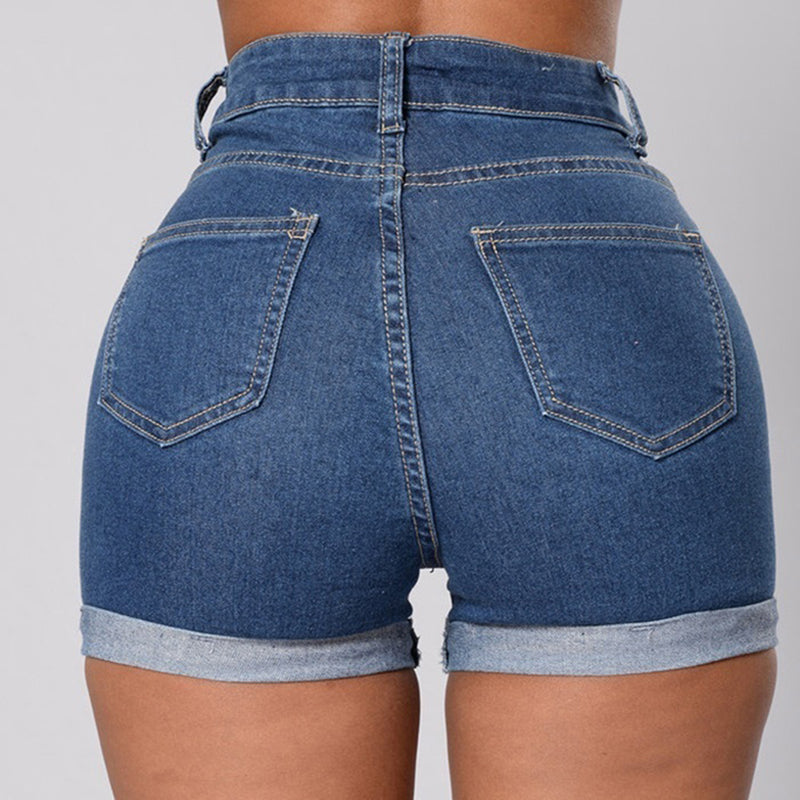 Classic High Waisted Jean Shorts ⎥Everyday Womens Jorts with a Timeless Appeal