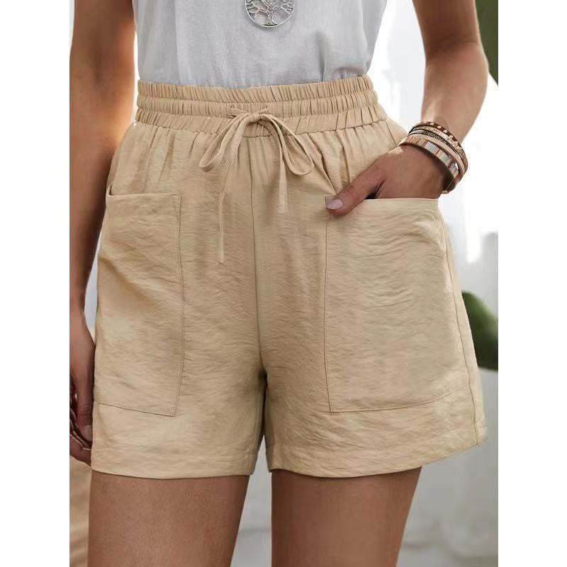 Linen Casual Shorts | Ladies' Relaxed Fit for Everyday Comfort