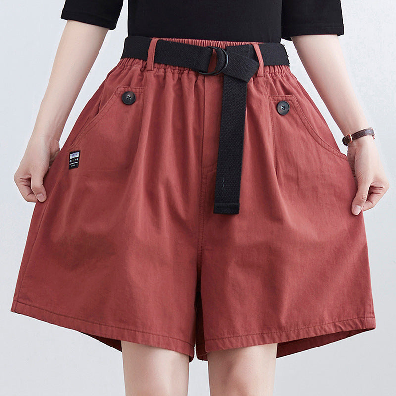 Women's Relaxed Fit Wide-Leg Bermuda Shorts | Comfortable Summer Fashion