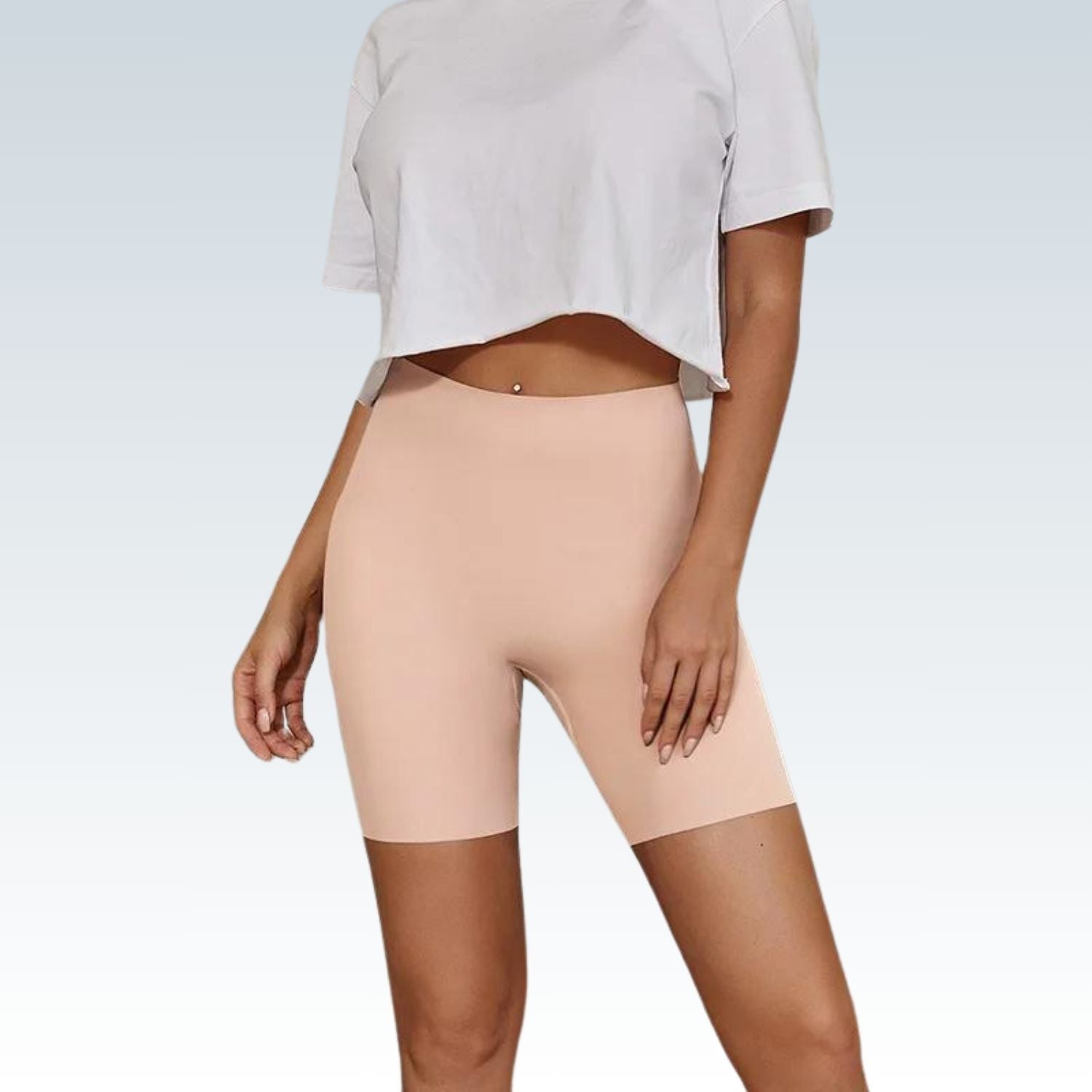 High Waist Long Leg Girdle Panties⎥Comfortable Seamless Shorts for Women.