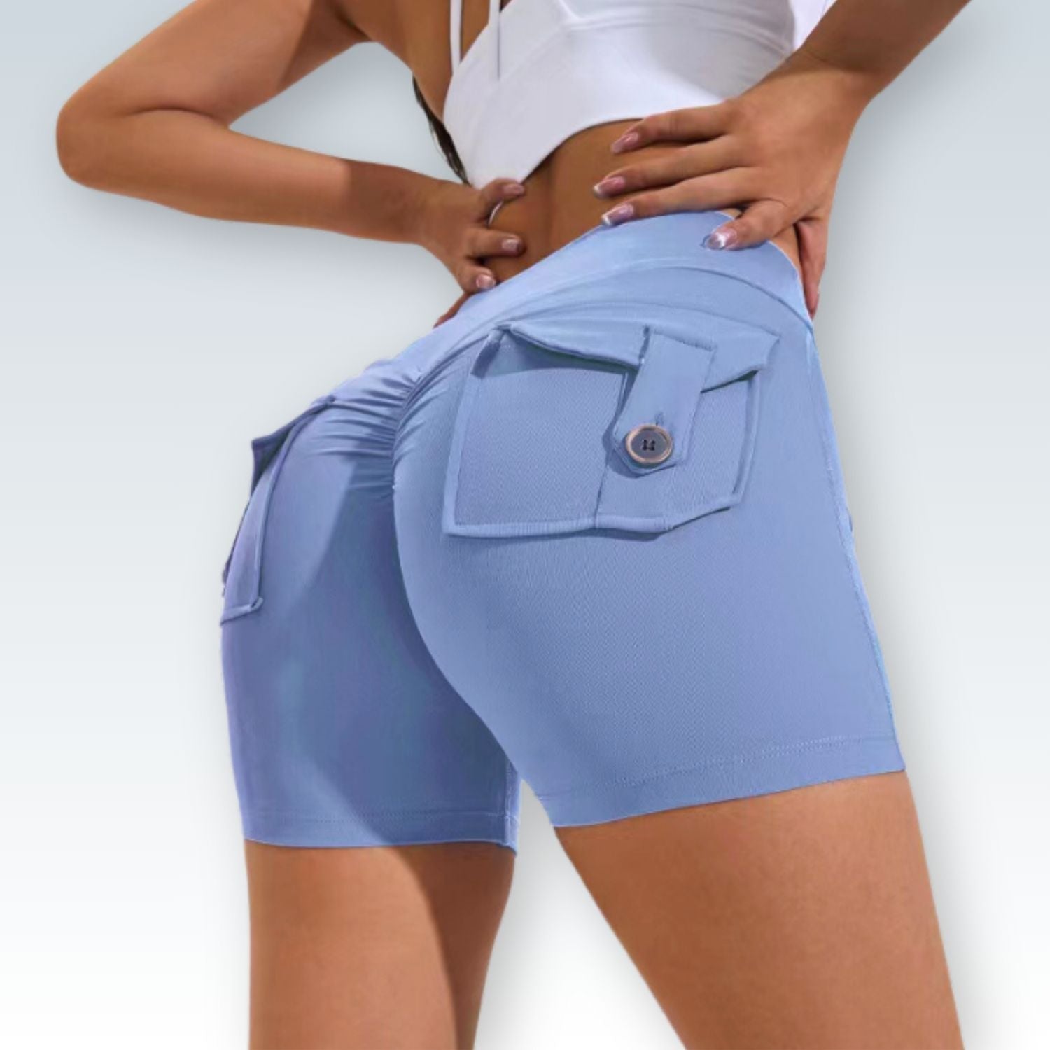 Stretch Booty Shorts⎥Sports Fitness & Yoga Shorts for Women