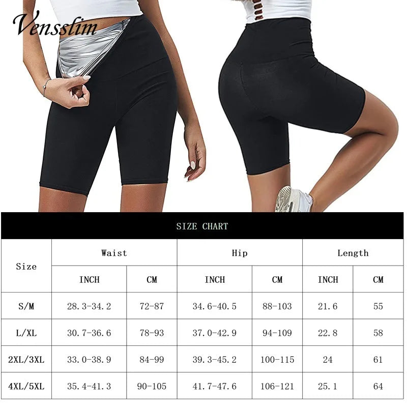 Active Sculpt Thermo Compression Shorts ⎥ Waist Trainer Enhanced Workout and Weight Loss