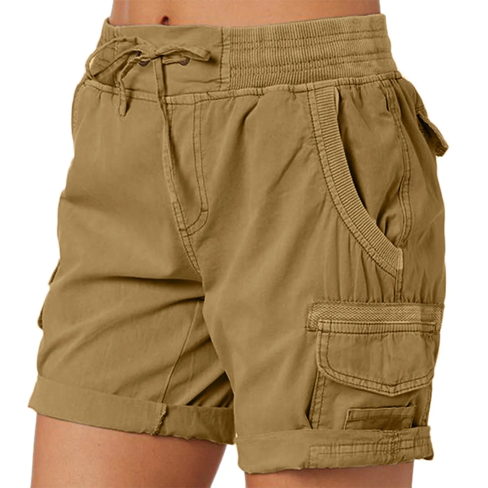 Cargo Shorts for Women⎥BF Style Wide Leg with Vintage Pockets.