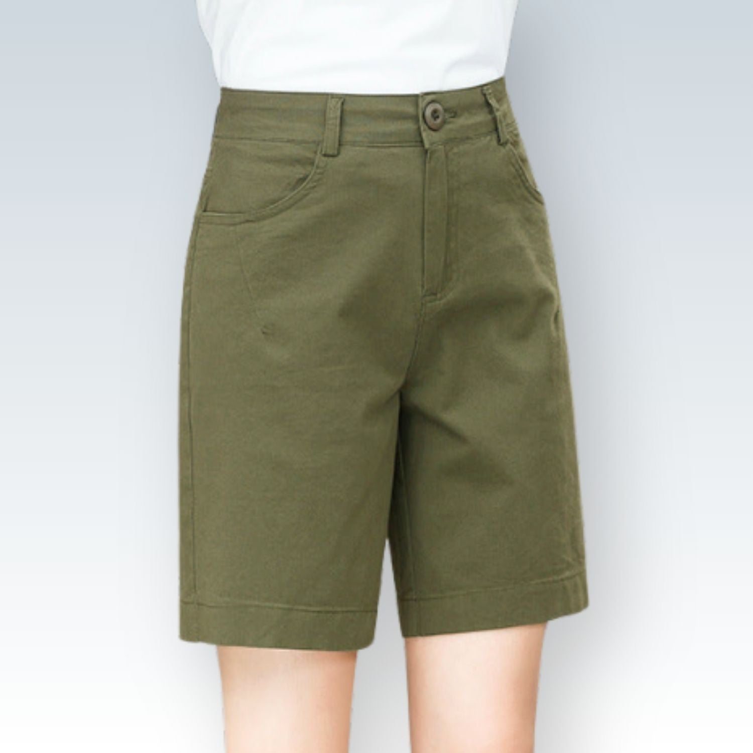 Tailored Bermuda Shorts | Women's Relaxed Fit Summer Shorts