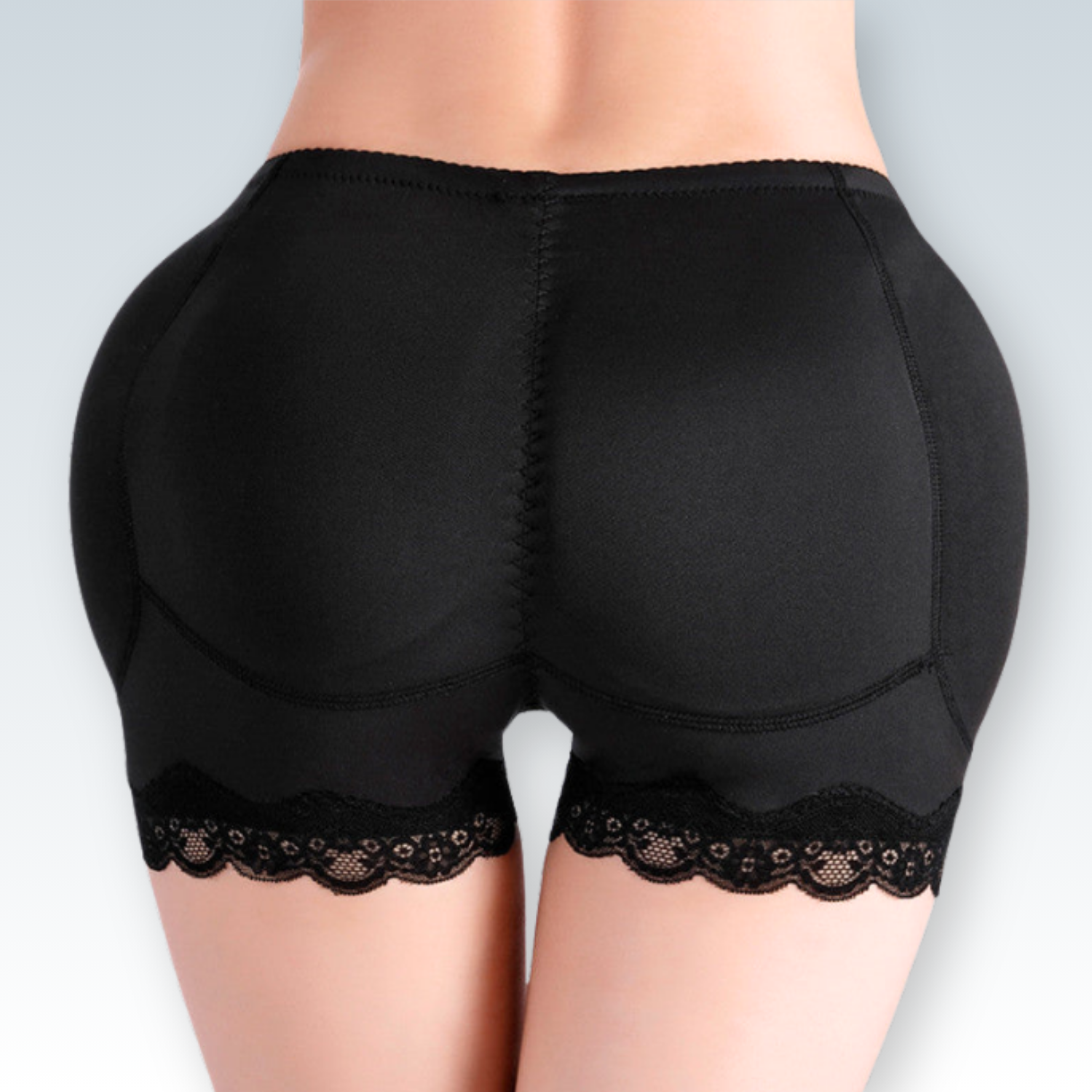 Sculpting Body Shaper Shorts with Lace Trim | Seamless Comfort & Invisible Lift