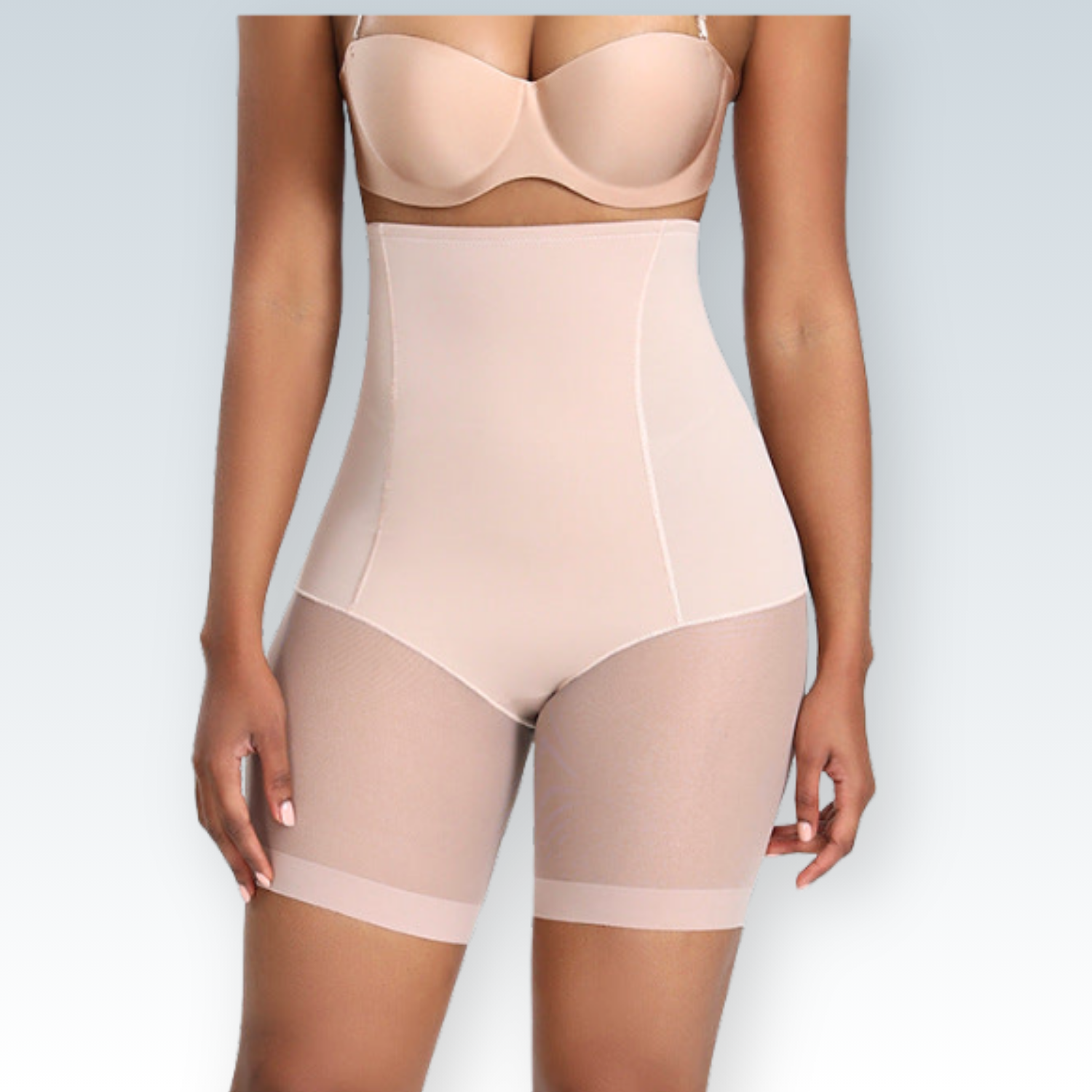 Seamless High-Waist Shaper Shorts | Sculpting, Lifting, Abdominal Control Shapewear