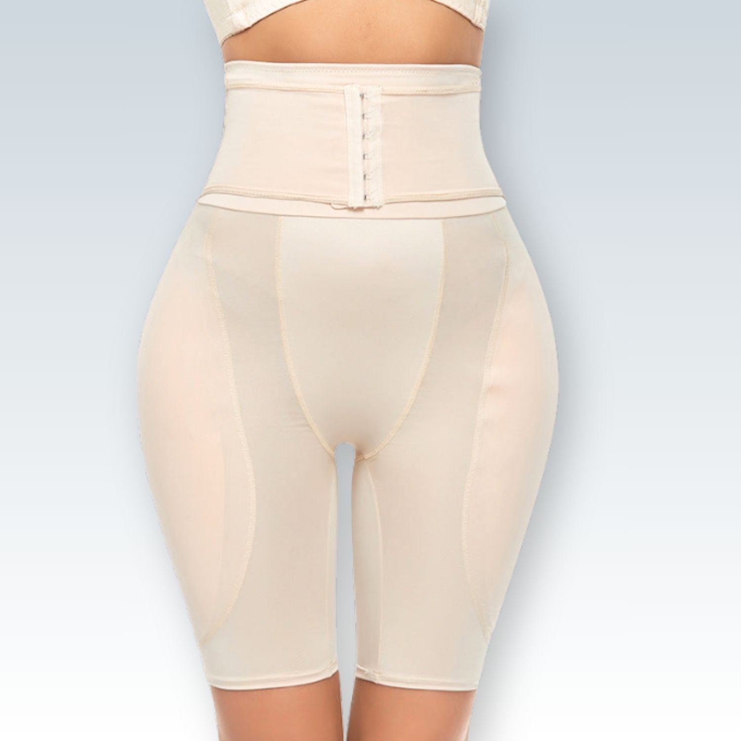 Sculpting Body Shaper Shorts⎥Detachable Hip Enhancer with Abdominal Support