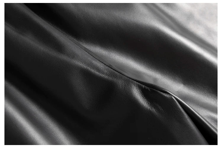 Authentic Leather Bermuda for Women ⎥ Wide Leg & Pockets Shorts.