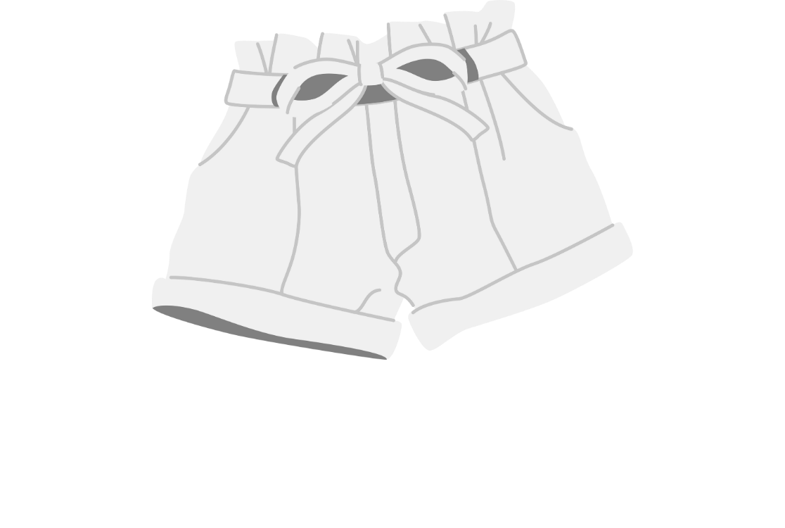 WHITE SHORTS LAND LOGO